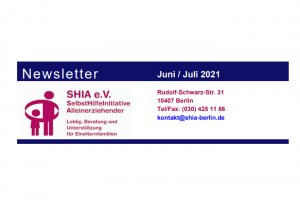 SHIA-Newsletter Juni / Juli 2021