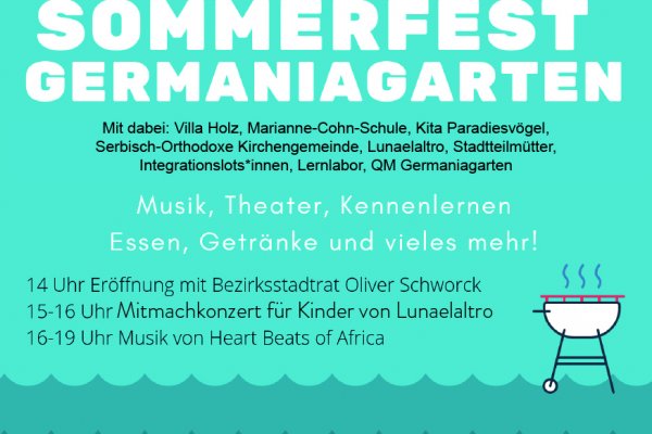 Einladung zum Sommerfest am 4. September im Oberlandpark